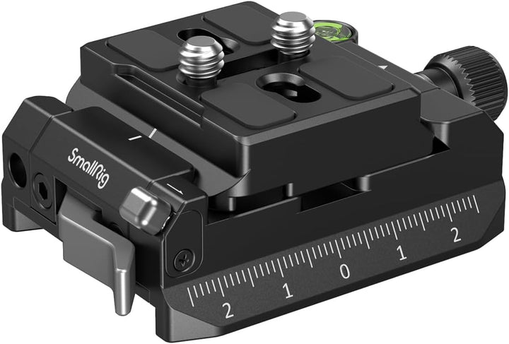 SmallRig Schnellwechselplatte und Klemme für Arca-Swiss Standard, mit Bottom Platte für Manfrotto 50