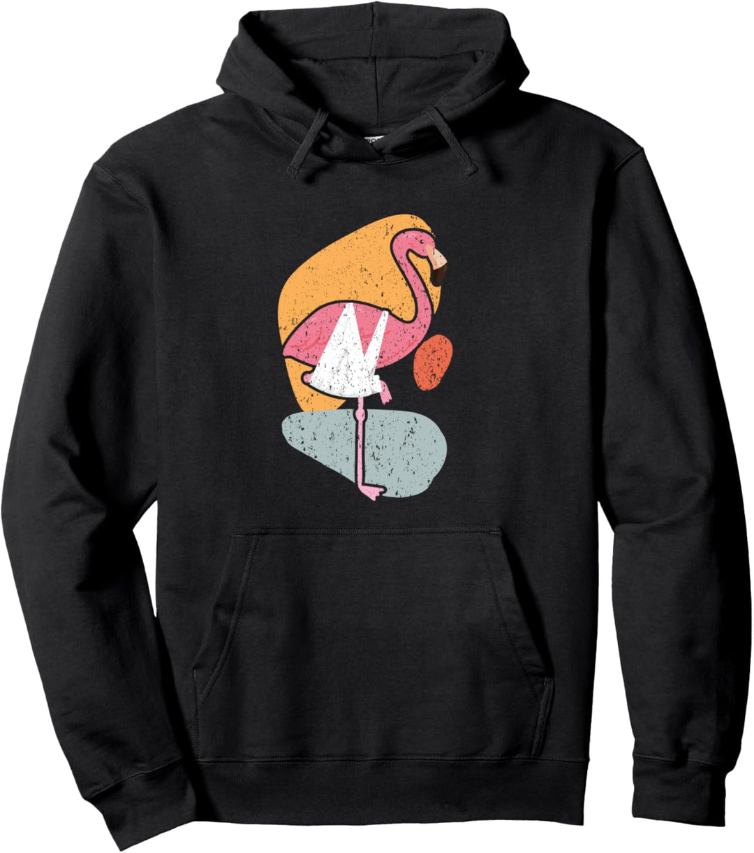 Verletzte Flamingo Broken Leg Verletzungen Erholung Rehabilitation Pullover Hoodie