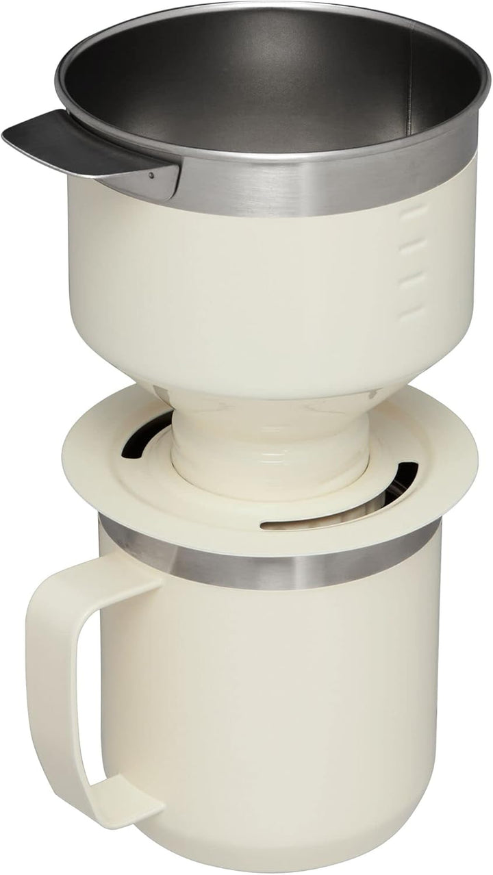 STANLEY Classic Perfect-Brew Pour Over Set Creme Gloss Cremeglanz, Cremeglanz
