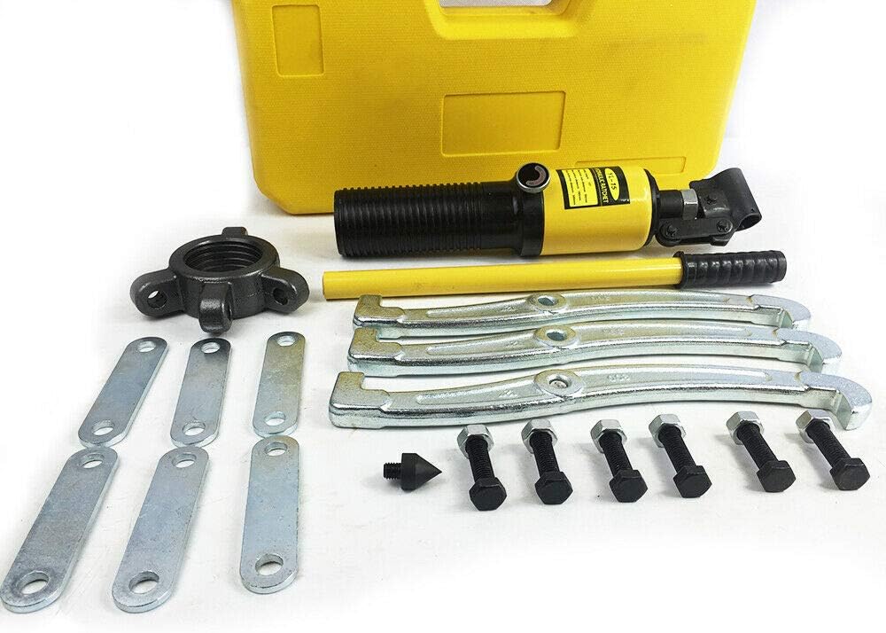 Hydraulik Abzieher Hydraulisch 15 Tonnen Hydraulikleistung Gerät Radnabenabzieher Ausdrücker Set Lag