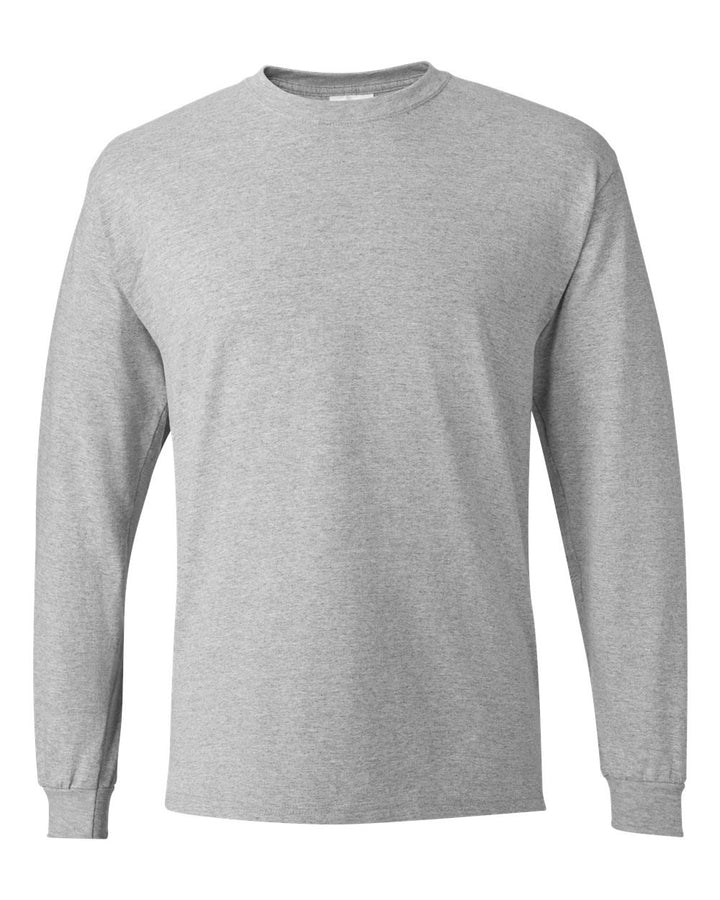 HN 5.2 OZ COMFORTSOFT L / S TEE (HELLER STAHL) (M)