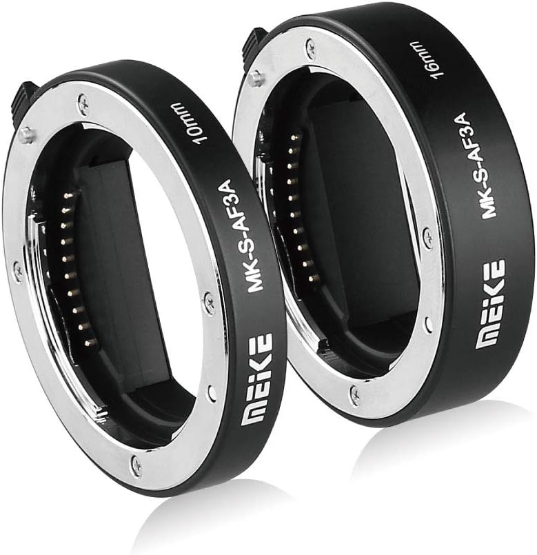 Meike MK-S-AF3A Metall Autofokus Makro Verlängerung Adapter für Sony E-Mount Ring 10mm 16mm Kamera d