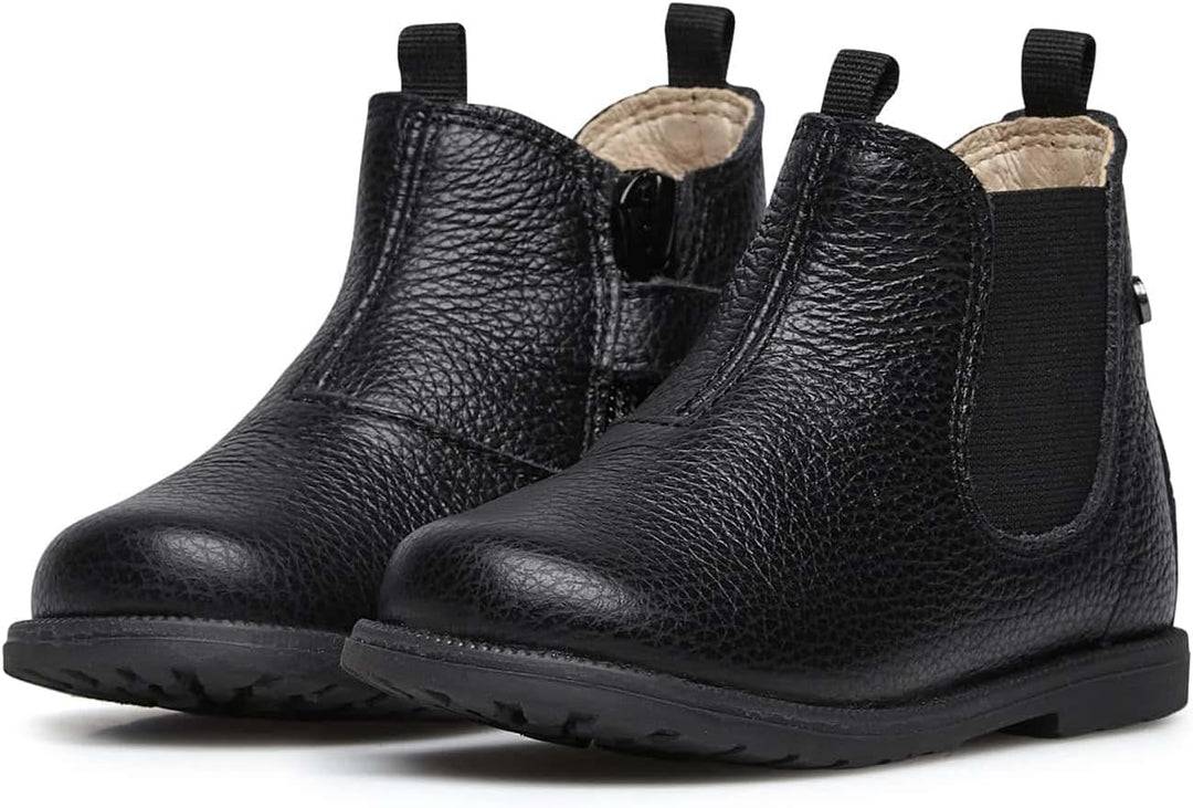 Falcotto WINTER WOOD-Beatle Boot aus Leder 26 EU Schwarz, 26 EU Schwarz