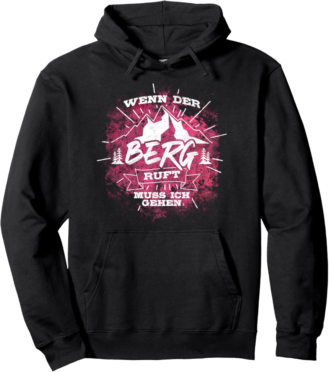 Lustige Bergsteiger Bergsteigerin | Alpen Berge Geschenke Pullover Hoodie