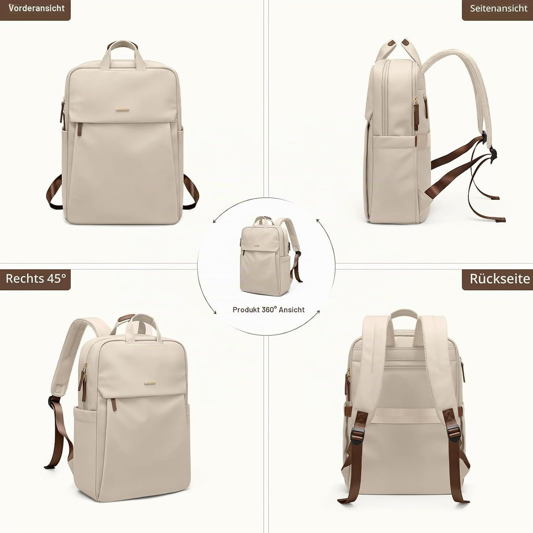 GOLF SUPAGS Laptop Rucksack für Damen Casual Daypack für Reise Arbeit Schulrucksack Teenager passend