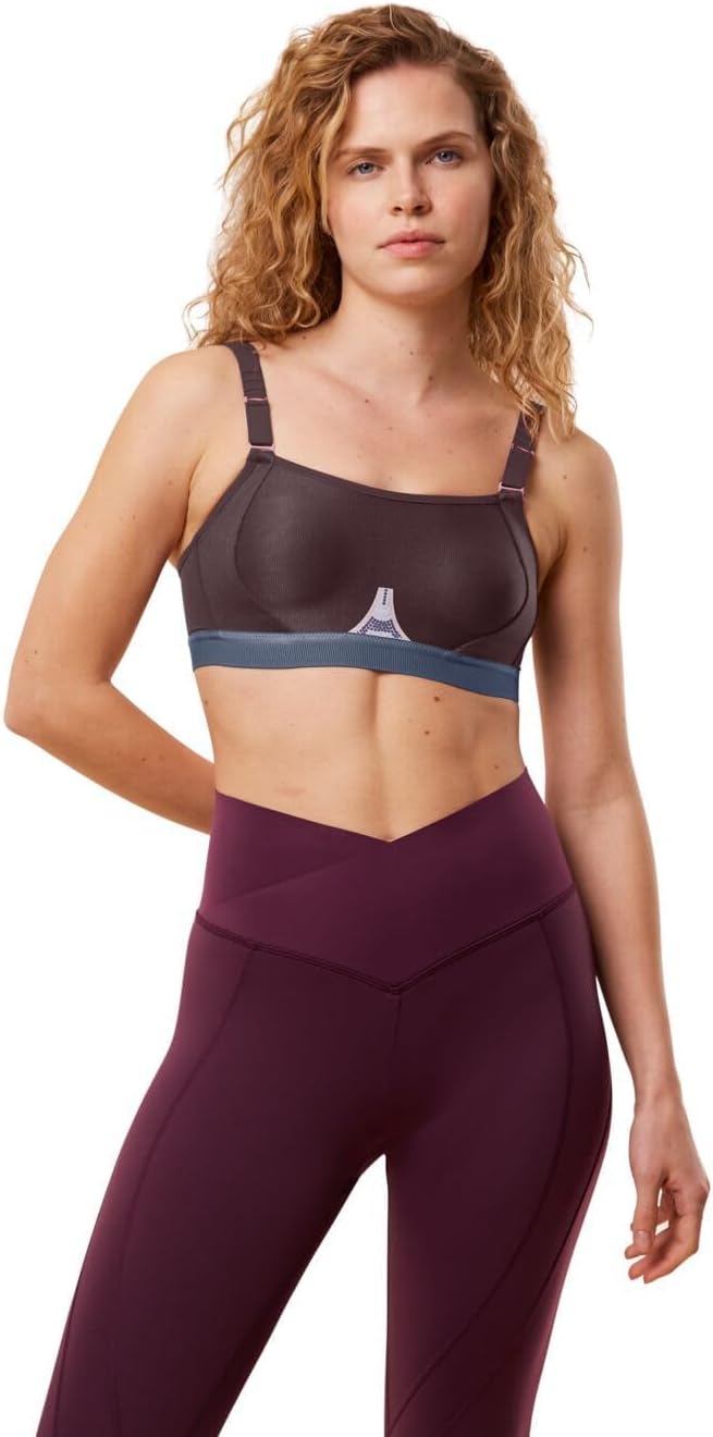 Triumph Damen Triaction Gravity Lite N Ex Sports Bra 70B Deep Burgundy, 70B Deep Burgundy