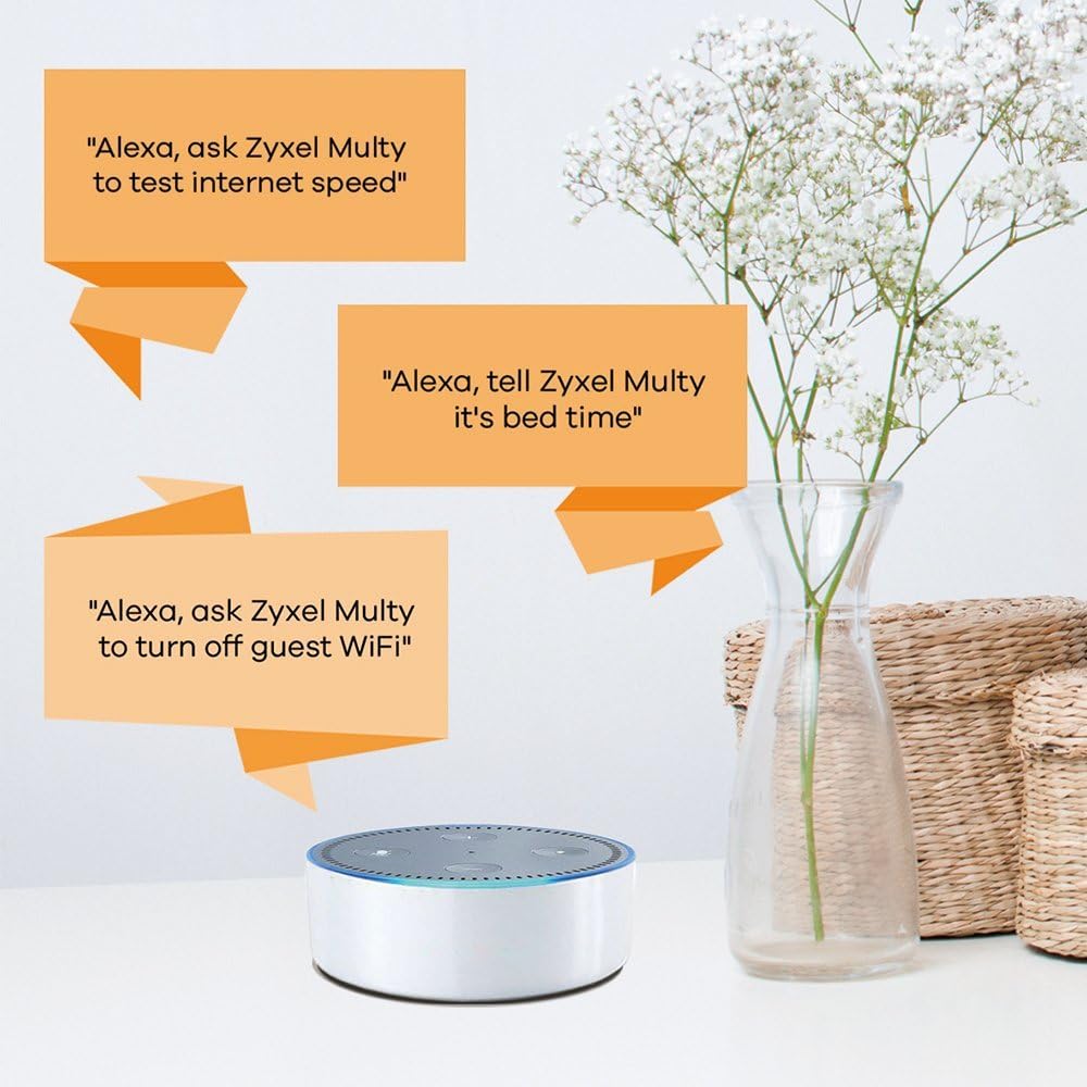 Zyxel Mesh Router WSQ50 Multy X AC3000 Tri-Band WLAN-System Erweiterung AC3000 (1-Pack), AC3000 (1-P