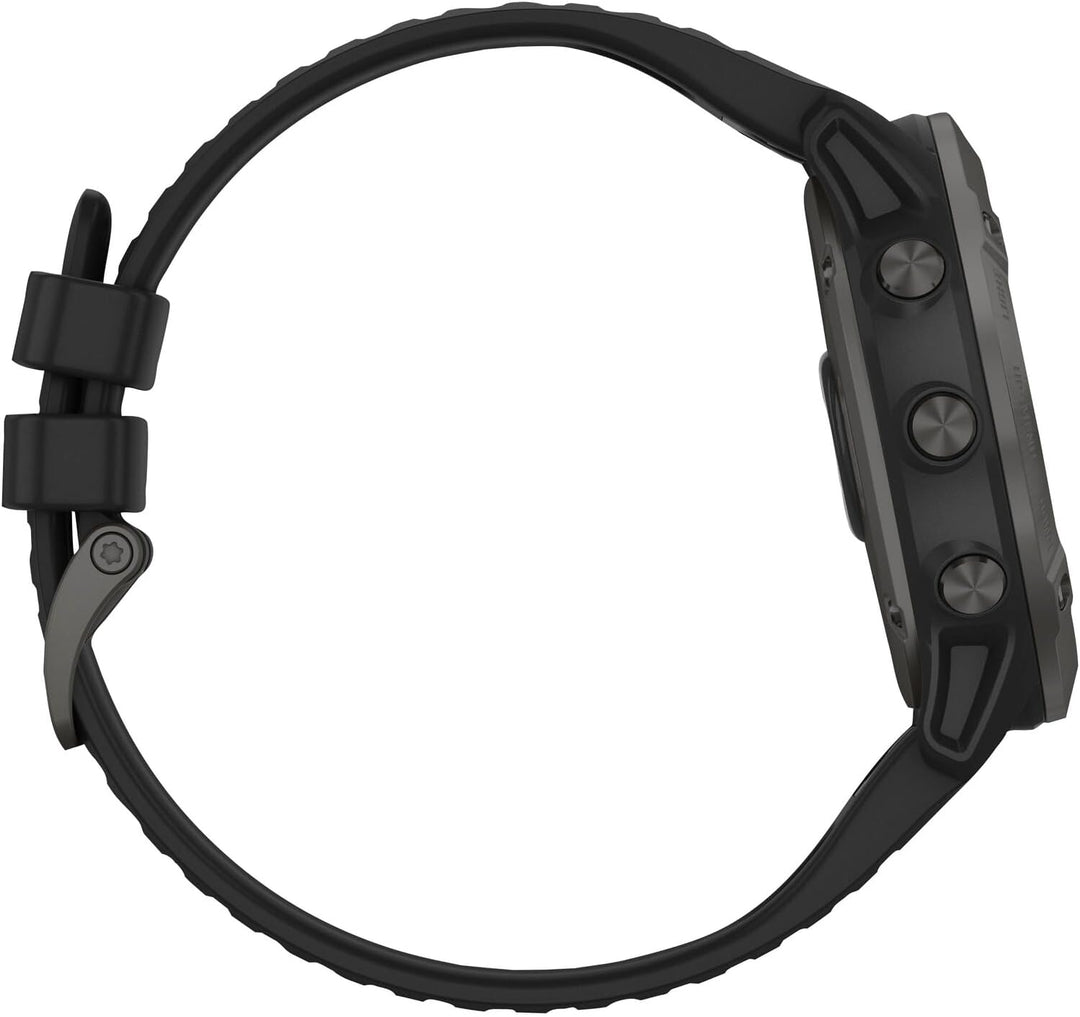 Garmin Fenix 6X Solar Titanium DLC schwarz/grau, 010-02157-21