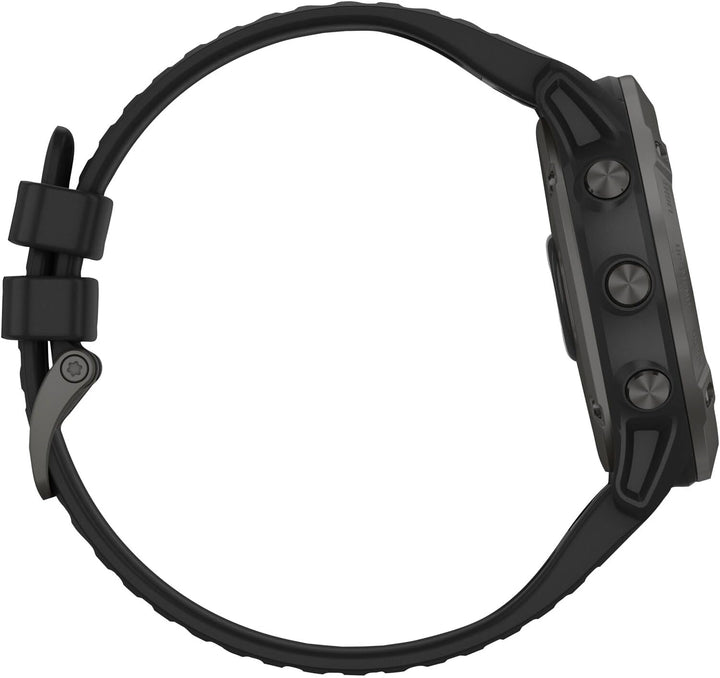 Garmin Fenix 6X Solar Titanium DLC schwarz/grau, 010-02157-21