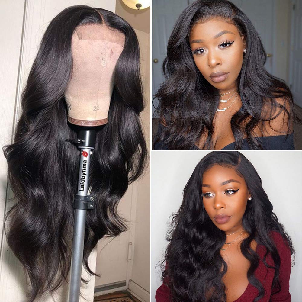 Echthaar Perücke 5x5 Mensch Haar Perücke Body Wave Brazilian Remy Haar Pre Plucked Natural Haarline