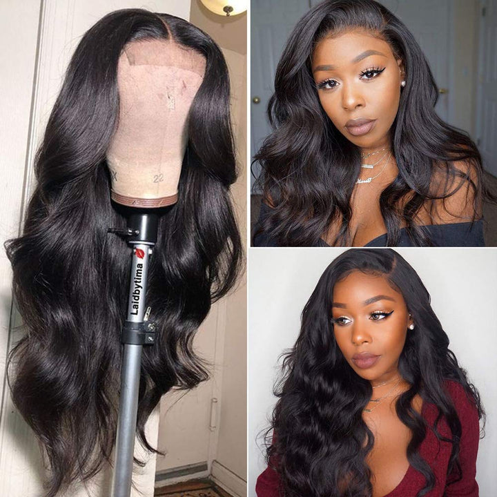 Echthaar Perücke 5x5 Mensch Haar Perücke Body Wave Brazilian Remy Haar Pre Plucked Natural Haarline