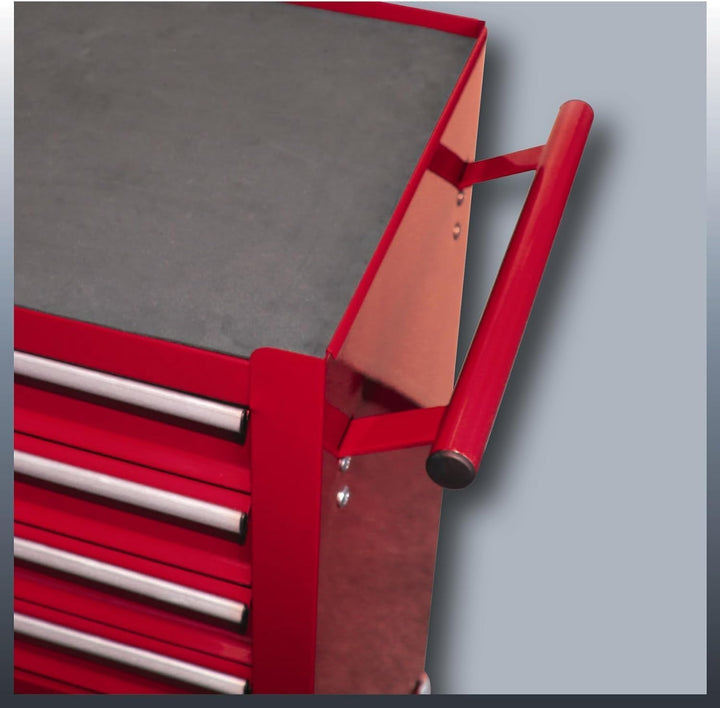 Einhell Werkstattwagen TC-TW 100 (Interlock-System, 4 drehbare Rollen mit zwei Feststellbremsen, Abl