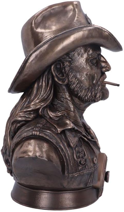 Nemesis Now Offizielles Lizenzprodukt Motorhead Lemmy Bust, Bronze, 35 cm