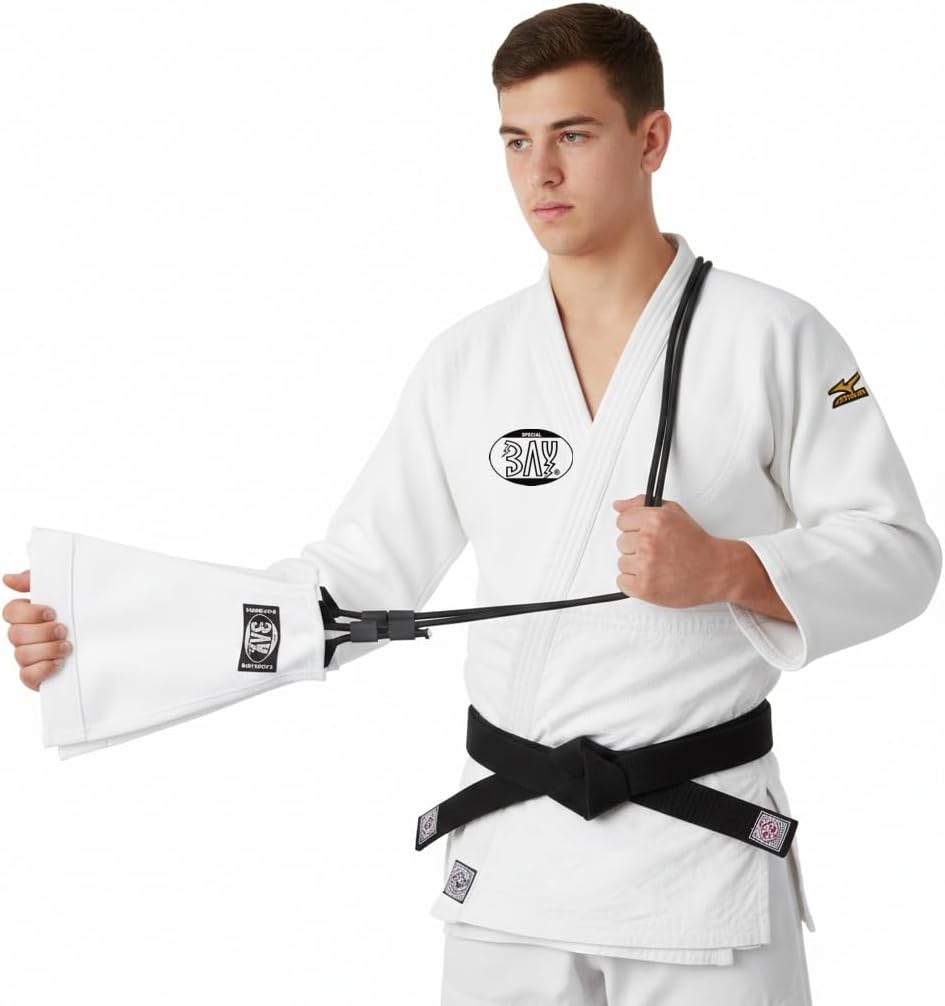 BAY weiss Judo Uchi Komi Trainings-Set Zugübungen Griffkraft Zugübungen Ju Jutsu, MMA Wurftraining J