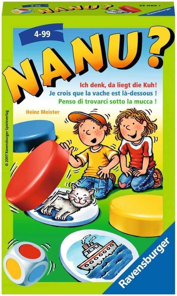 Ravensburger 24944 - Die freche Sprech-Hexe - Spielen und Lernen für Kinder & 23063 - Nanu? Mitbring