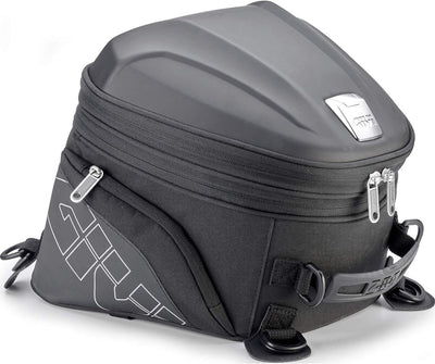 Erweiterbare Hecktasche für sportliche Motorräder 22 Liter Volumen