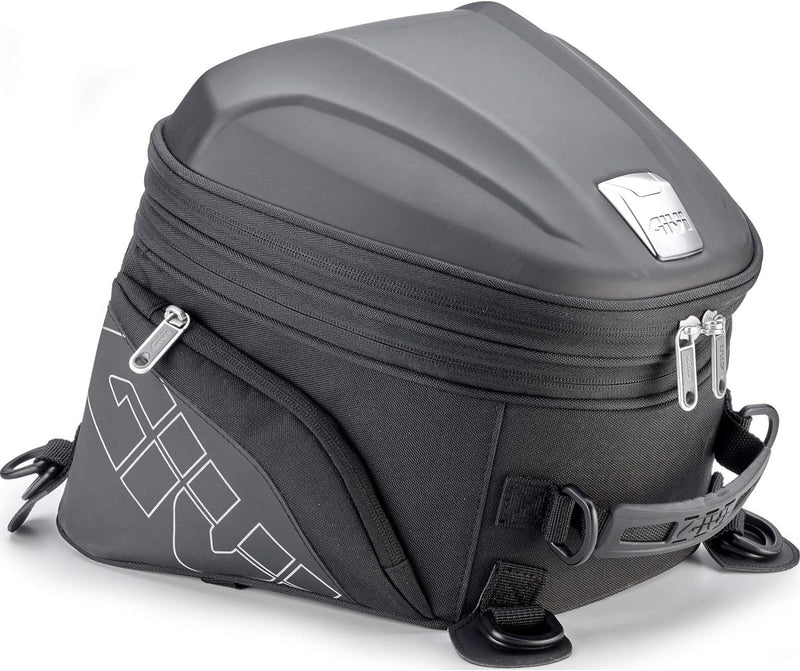 Erweiterbare Hecktasche für sportliche Motorräder 22 Liter Volumen