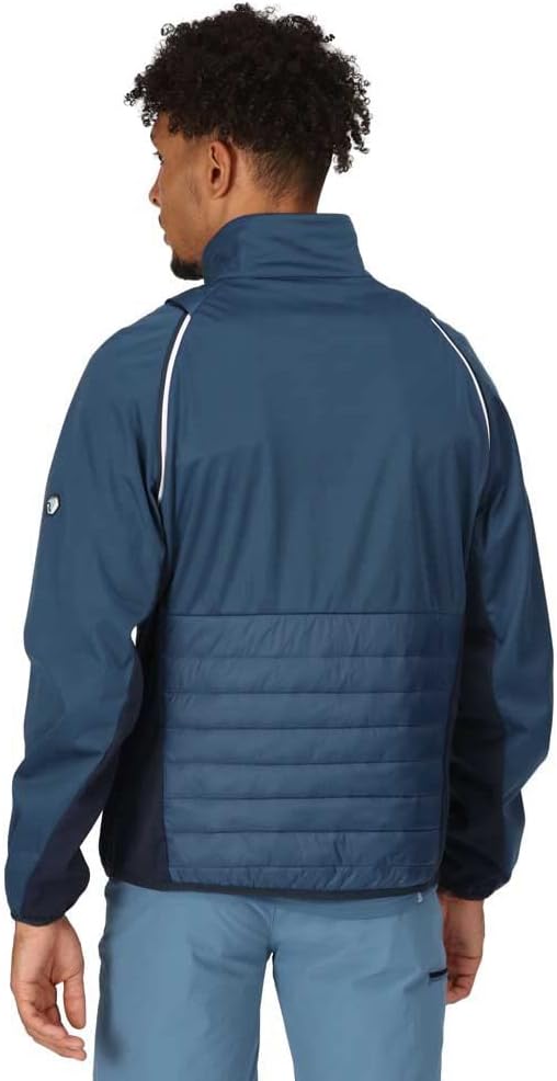 Regatta Herren 2in1 Daunenjacke/Weste Steren Hybrid, S BlueWing/Nav