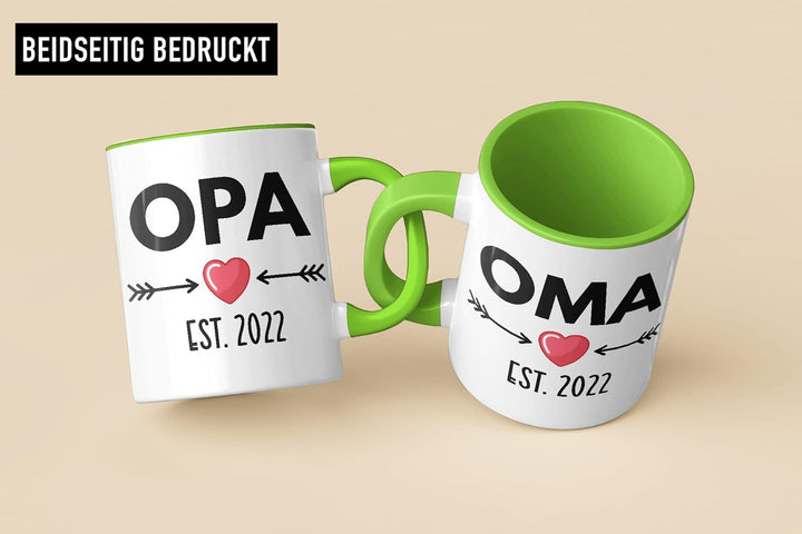 Trendation - Ihr werdet Oma und Opa 2022 Geschenk Schwangerschaft Verkünden Überraschung Baby Du Wir