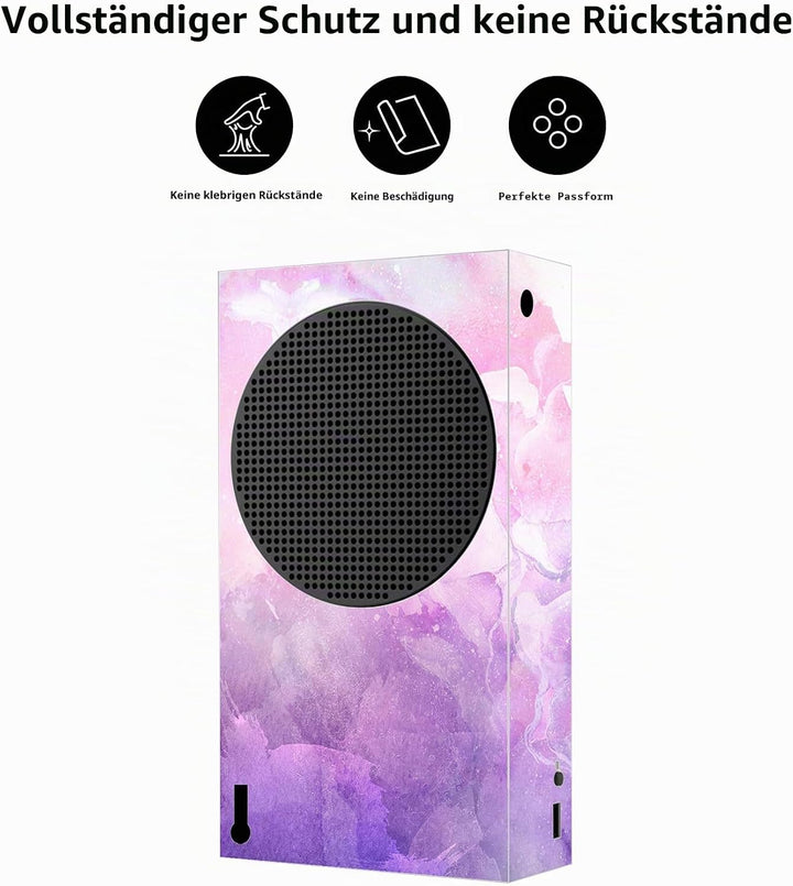 PlayVital Skin für Xbox Series S, Aufkleber Vinyl-Skins Schutzfolie Wrap Abziehbild Abdeckung Sticke