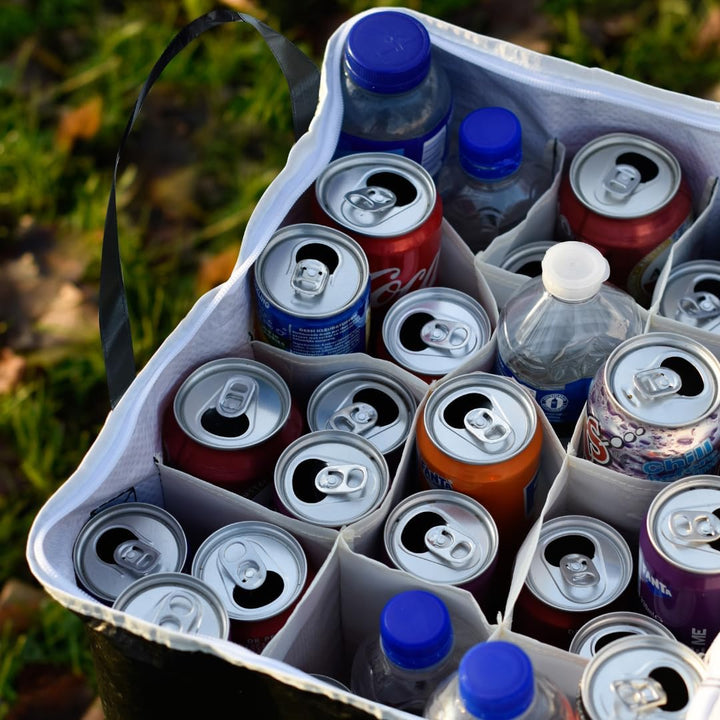 Recyco Pfandflaschen Sammelbehälter – Flaschensammler Leergut – Pfandsammler – Pfandbox – Leergut Sa