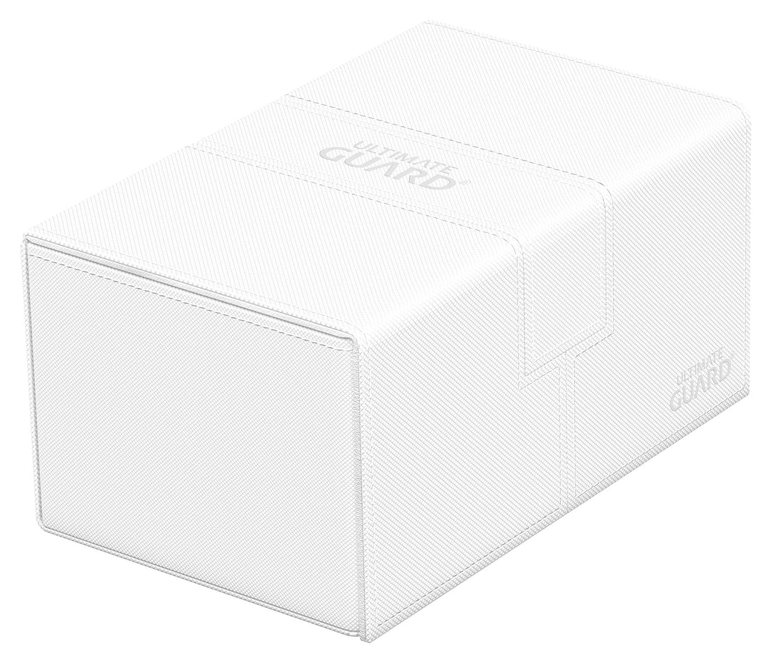 Ultimate Guard Twin Flip`n`Tray 160+ XenoSkin Monocolor Weiss, Weiss