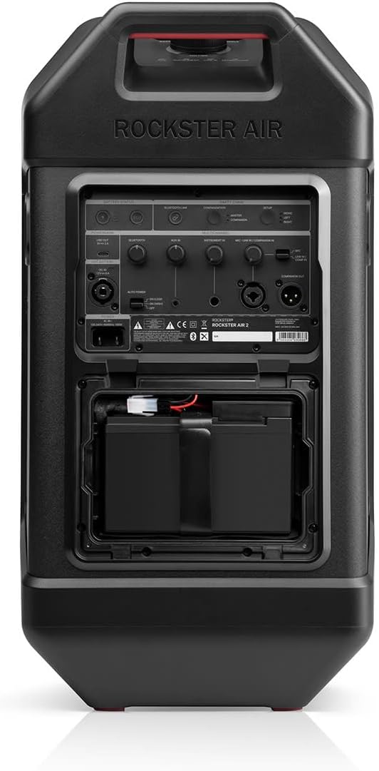 Teufel ROCKSTER AIR 2 Tragbarer Bluetooth-Speaker Stereo Set | Leistungsstark Mobiler Event Speaker,