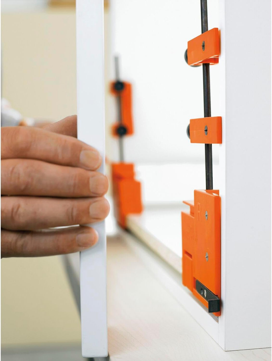 Blum Körnerlehre Bohrlehre zum Markieren und Ankörnen für Frontbeschläge M/K/L Tandembox Kunststoff/