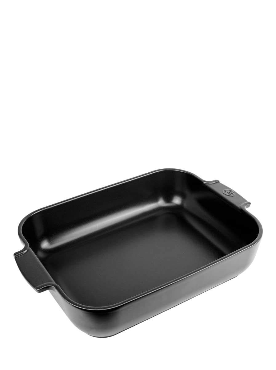 PEUGEOT - Rechteckige Auflaufform aus Keramik - 40 cm x 27,2 cm x 8,3 cm - Fassungsvermögen: 5,2 L -