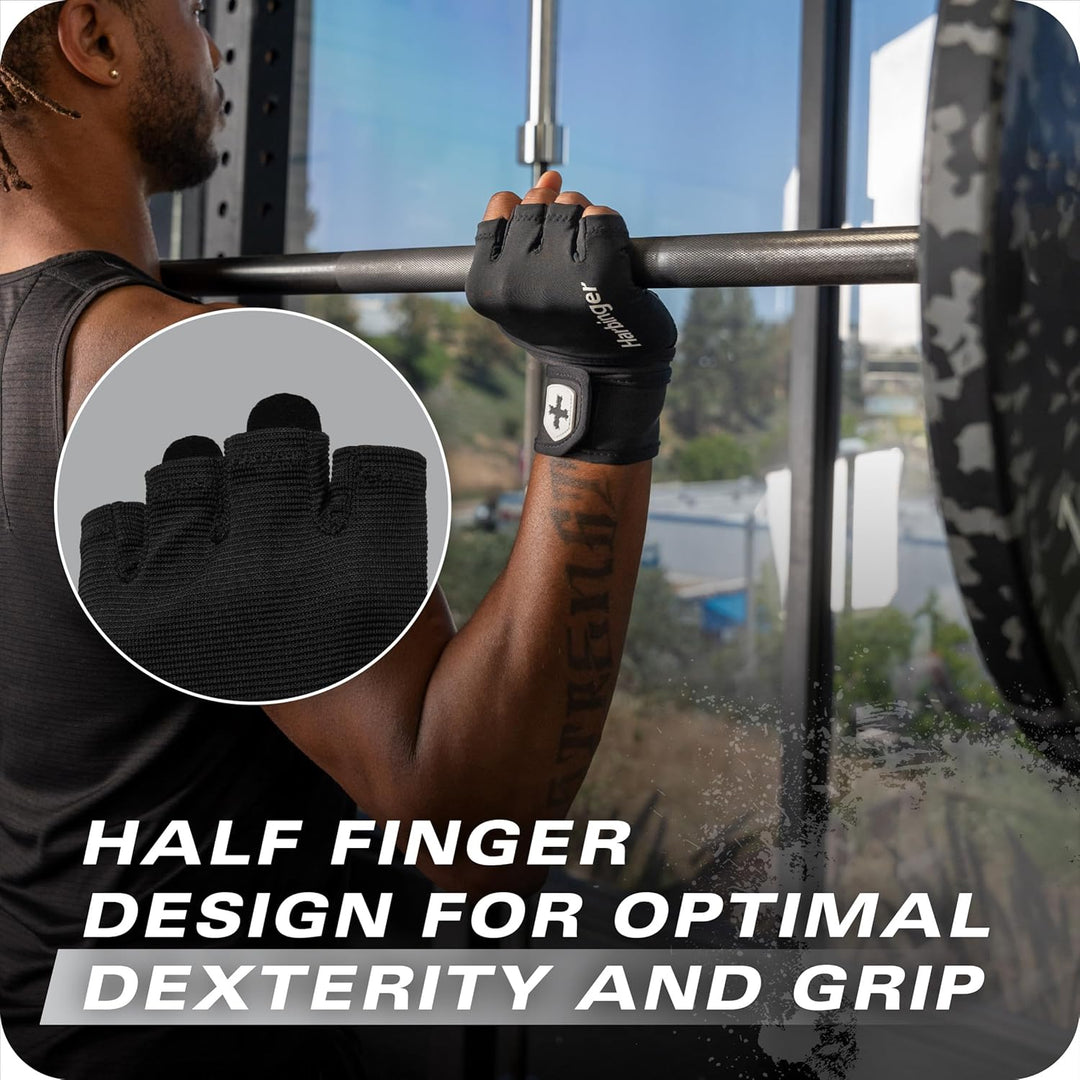 Harbinger Pro Wristwrap Handschuhe XXL Schwarz, XXL Schwarz