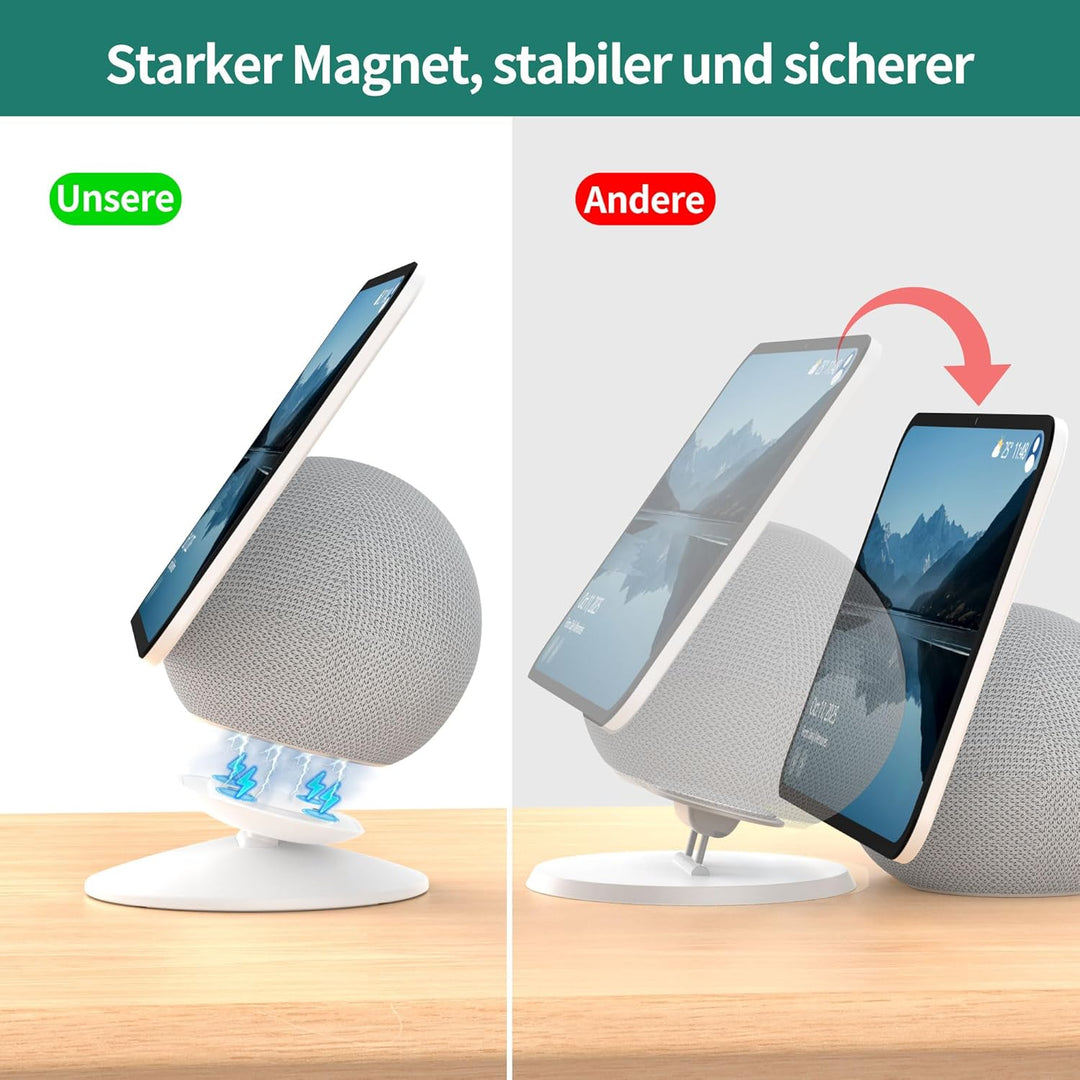 HomeMount Verstellbarer Ständer für Show 11 & Show 8 (Version 2025) – Tisch Display-Halter mit Neigu