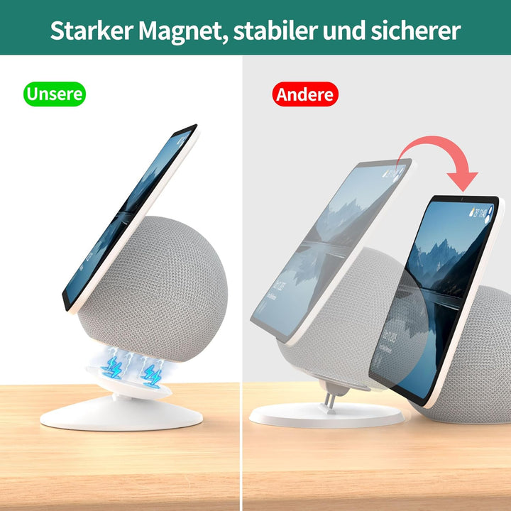 HomeMount Verstellbarer Ständer für Show 11 & Show 8 (Version 2025) – Tisch Display-Halter mit Neigu