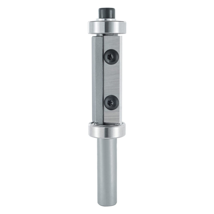ENT 20422 Wendeplatten Bündigfräser HW, Schaft (S) 12 mm, Durchmesser (D) 22 mm, NL 50 mm, mit Kugel