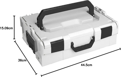 Bosch Sortimo L-BOXX 136 6000003650 lichtgrau/schwarz | Grösse 2 | Professioneller Werkzeugkoffer le