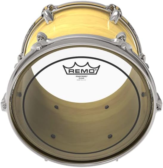 Remo Schlagzeugfell Pinstripe transparent 15" PS-0315-00 Pinstripe Clear Tom/Kleine Trommel 15", Pin