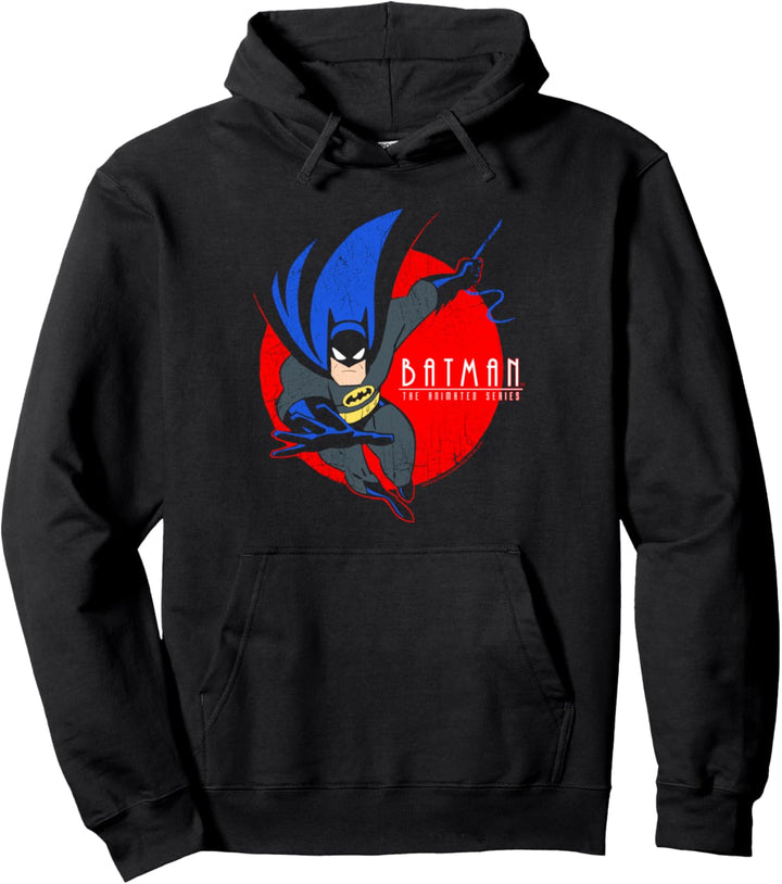 Batman: The Animated Series Swinging In Pullover Hoodie