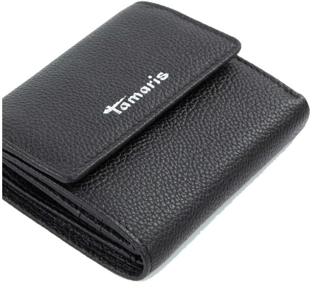 Tamaris Geldbörse TAS Amanda 50005 Damen Geldbörsen Uni black 100 Einheitsgrösse Black 100, Einheits