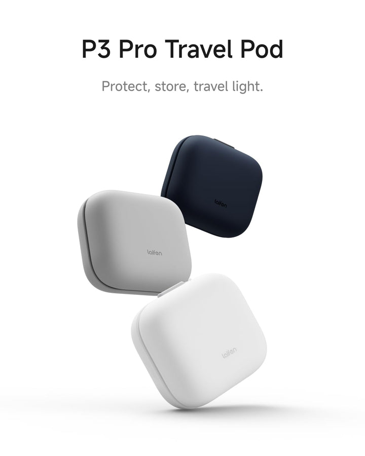 Laifen Elektrorasierer Reise-Etui, Hartschale für P3 &amp; P3 Pro, Weiss | Soft-Touch-LSR-Oberfläche, st