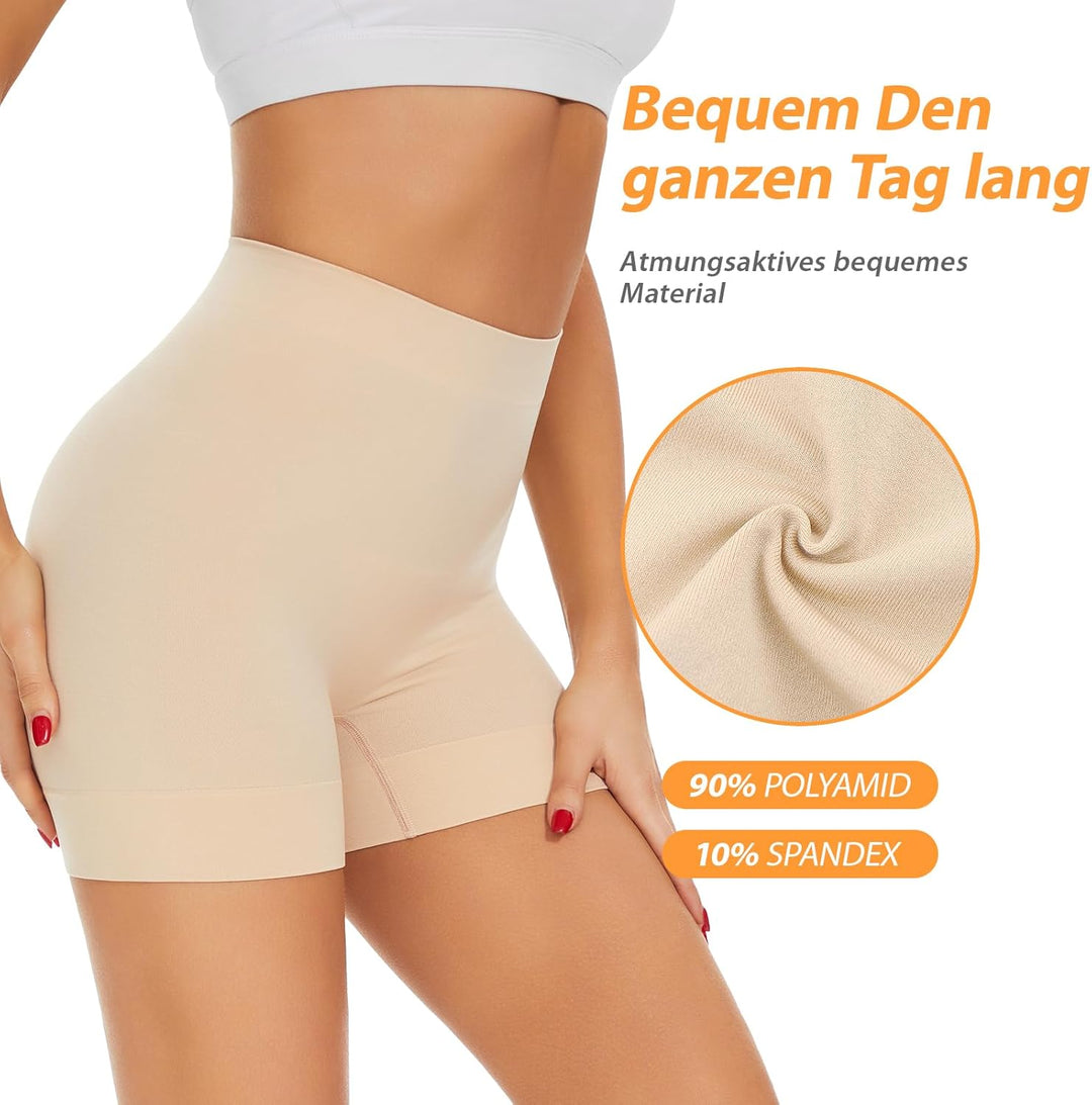 SIMIYA Radlerhose Damen Kurze Shorts Unter Kleid Rock Anti Scheuern Hotpants Kurze Leggings Damen Bo