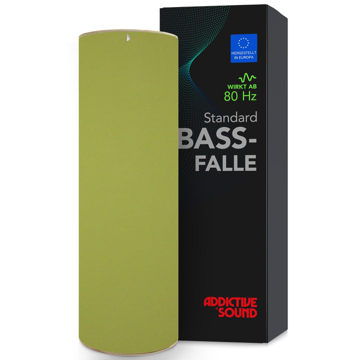 Addictive Sound Bassfalle Rund Standard - Studio-Qualität Bass Trap - Spezialisierte Akustikwolle 80