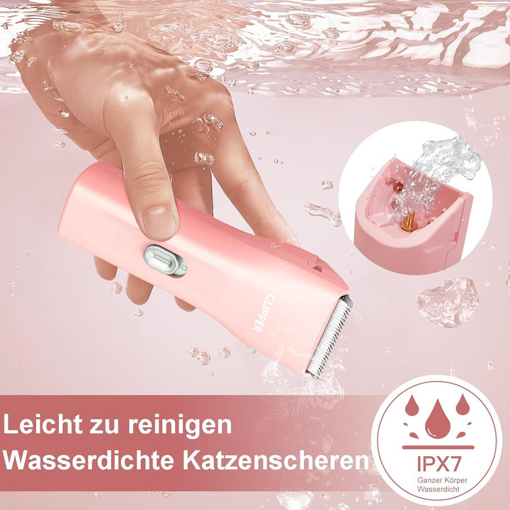 Professionelle Hundeschermaschine für dickes Fell, Schnurlos Katzen-Hund-Pflegeset, Wiederaufladbare