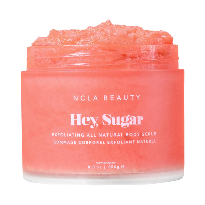 NCLA Beauty Hey Sugar All Natural Body Scrub - Feuchtigkeitsspendendes Zuckerpeeling - Sheabutter Ka
