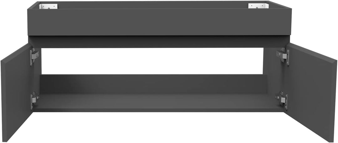 Waschbeckenunterschrank 80 cm Unterschrank Waschtischunterschrank Anthrazit 80cm-Typ B Anthrazit, 80