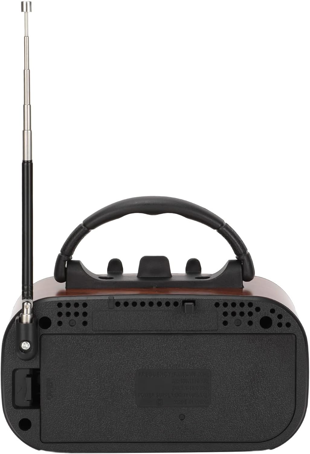 RXBT628 Tragbarer Vintage-Radiolautsprecher, FM AM SW 3 Bands Multifunktionaler -Kartenradio-Player