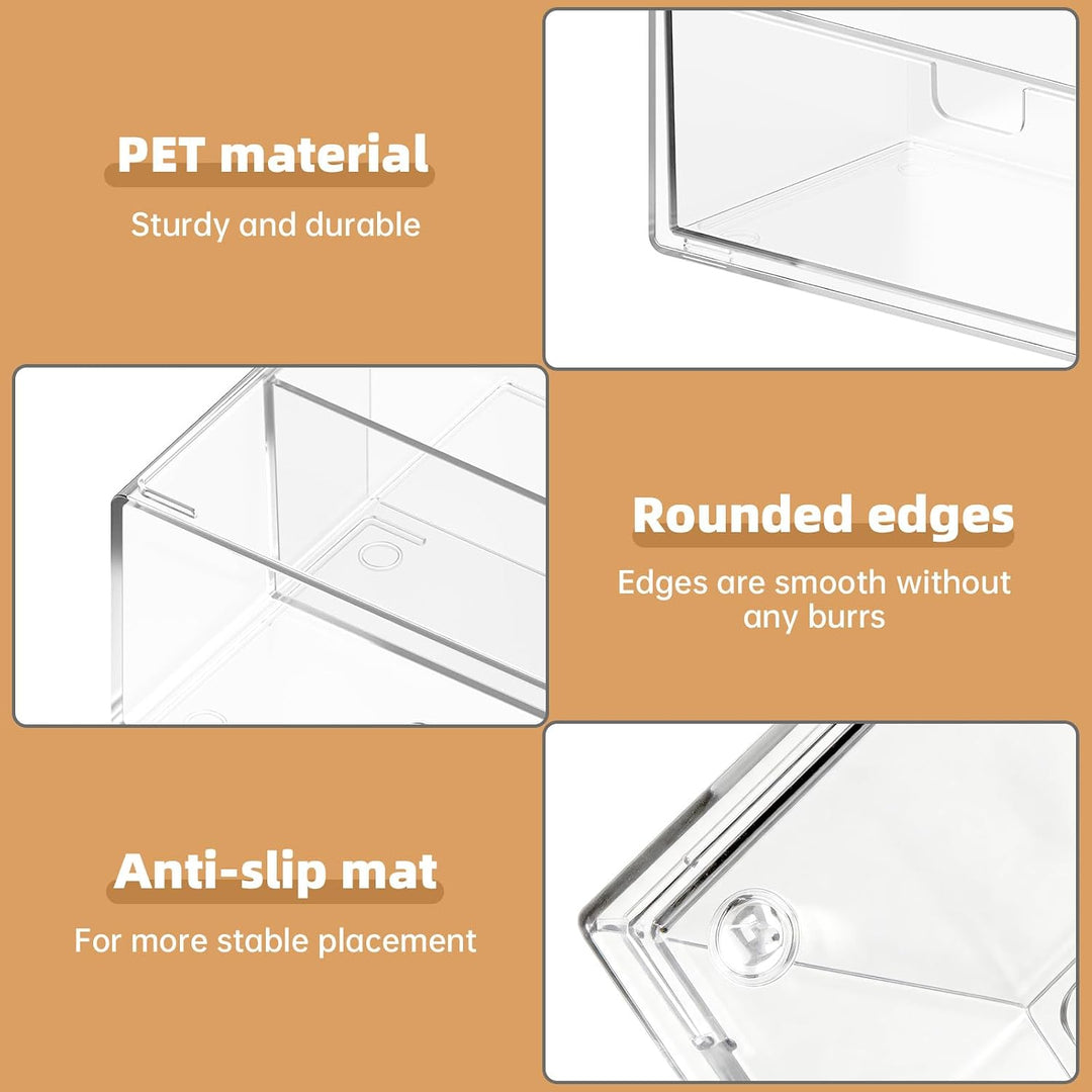3-Set Schminktisch Organizer mit Schublade, Spiegelschrank Organizer 3er-Set, 3er-Set