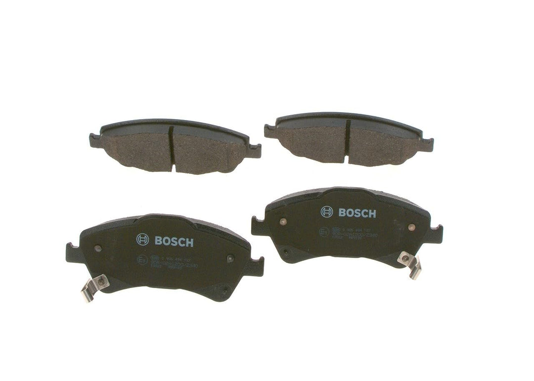 Bosch BP1134 Bremsbeläge - Vorderachse - ECE-R90 Zertifizierung - vier Bremsbeläge pro Set