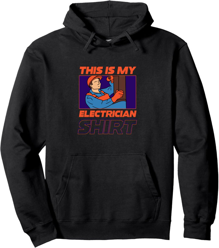 Elektriker Hobby Elektroarbeiter Handwerker Pullover Hoodie