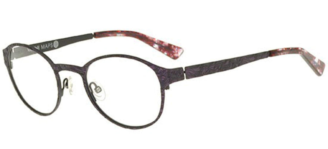 Vanni MAPS V1161 Matte Dark Violet Satin 47/22/140 Damen Brillen