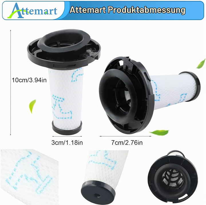 Filter für Rowenta X-Pert 7.60 Animal/X-Force Flex 9.60 Aqua RH6A31 RH6A33 RH6A73 RH20C0 RH2077 Stau