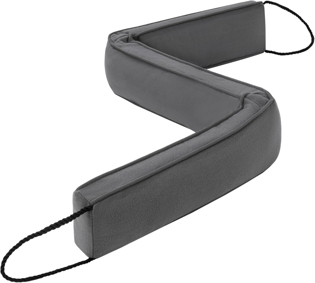 HBselect Zugluftstopper für Türen 122cm, Quader Türdichtung Unten, Zugluftstopper Windstopper Schutz